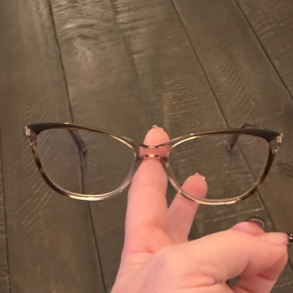 Anne Klein Brown and Black Glasses